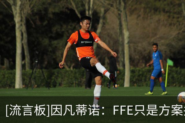 [流言板]因凡蒂诺：FFE只是方案并非义务，会员协会可决定是否接受